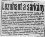 C318. Lezuhant a sarkany