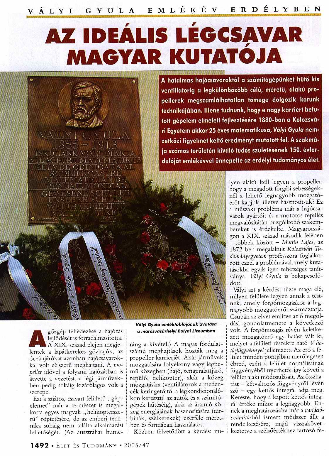 Legcsavar ET2005-47 01