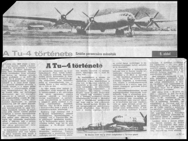 C89-90.062. A TU-4 tortenete